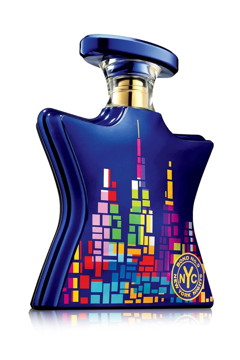 KA Perfumes London Street Eau De Parfum – Deep Blue Bottle with Gold Cityscape Design