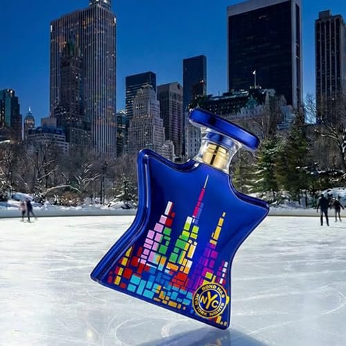 KA Perfumes London Street Eau De Parfum – Deep Blue Bottle with Gold Cityscape Design