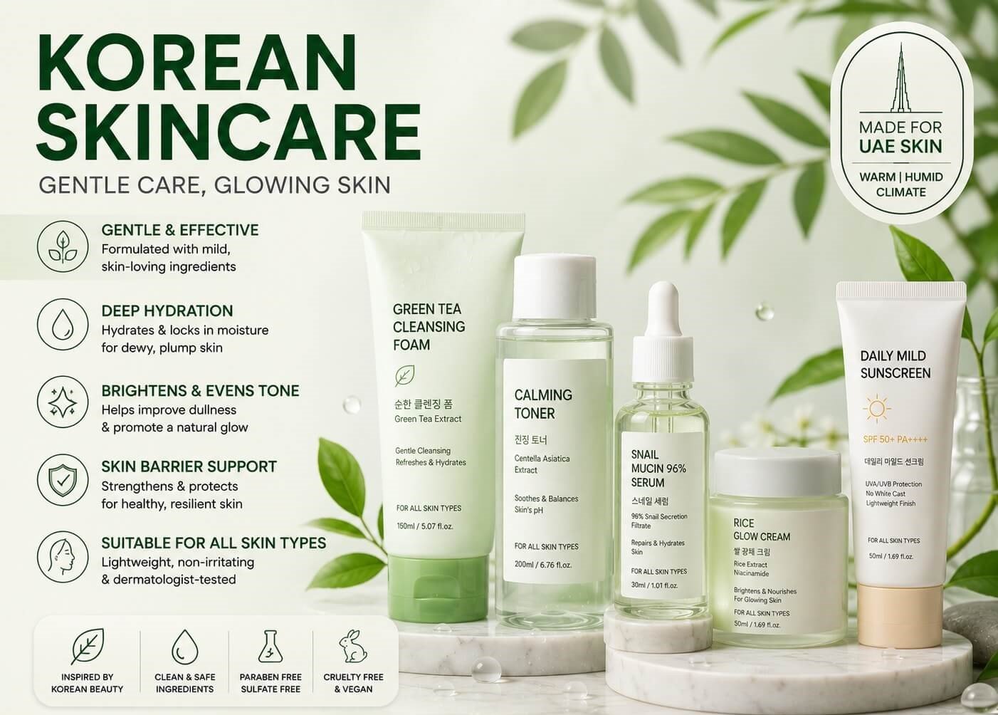 Korean Skincare banner