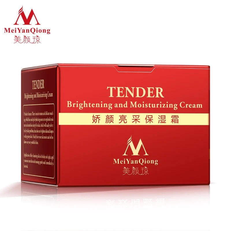MeiYanQiong Tender Brightening & Moisturizing Face Cream 40g – Shea Butter Acne Care Cream