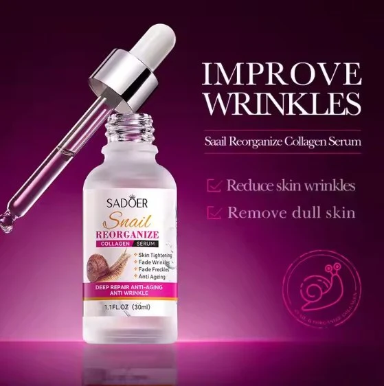 Anti-Aging Collagen Serum 30ml – Peptide Serum for Wrinkles & Firmness