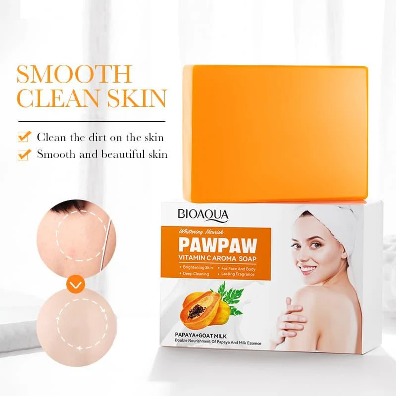 Bioaqua Papaya Brightening Soap