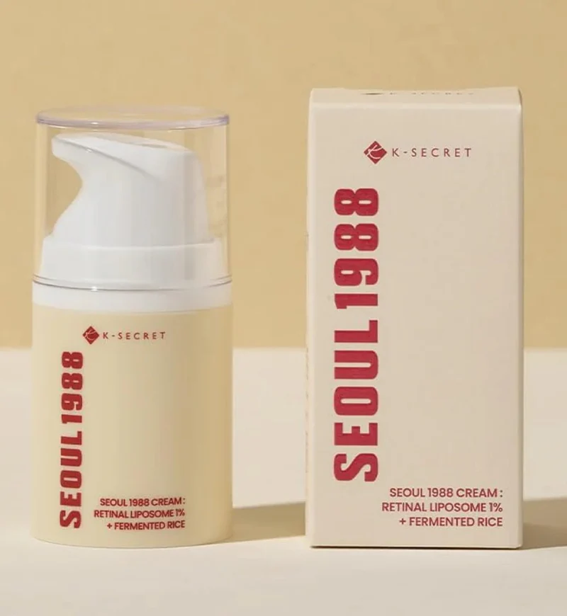 K-SECRET SEOUL 1988 Retinal Liposome 1% + Fermented Rice Anti-Aging Face Cream 50ml