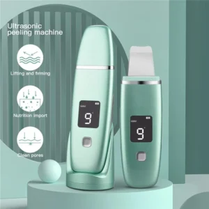Ultrasonic Skin Scrubber – Deep Cleansing Facial Spatula