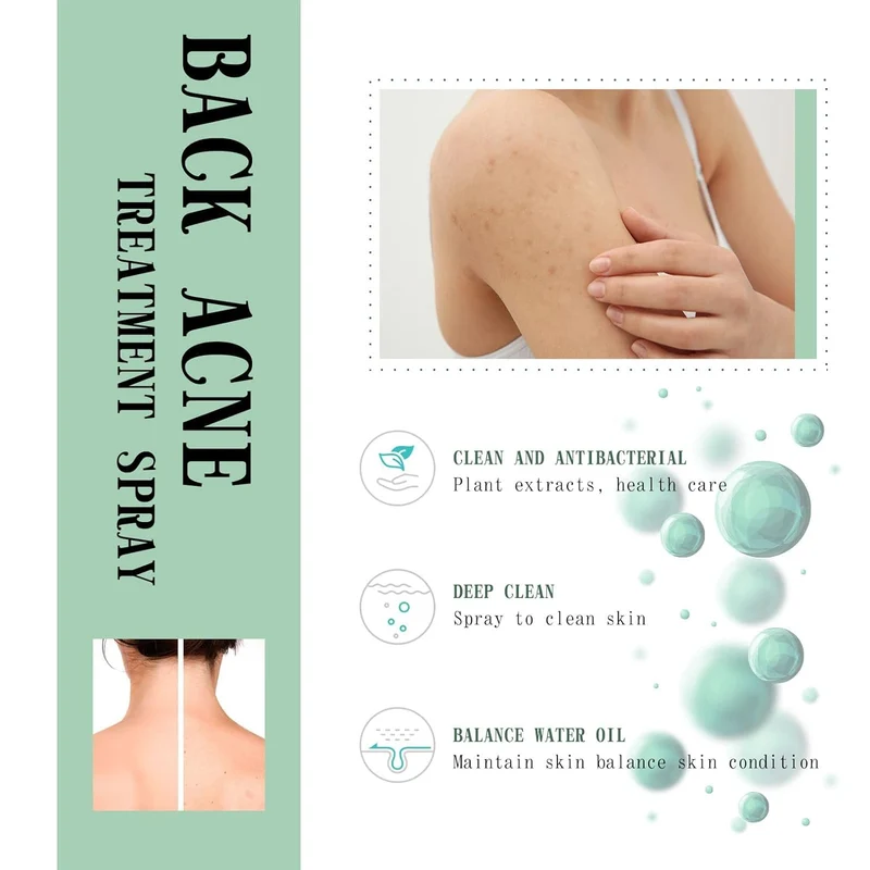 JAYSUING Back Acne Treatment Spray (120ml / 4.05 fl.oz)
