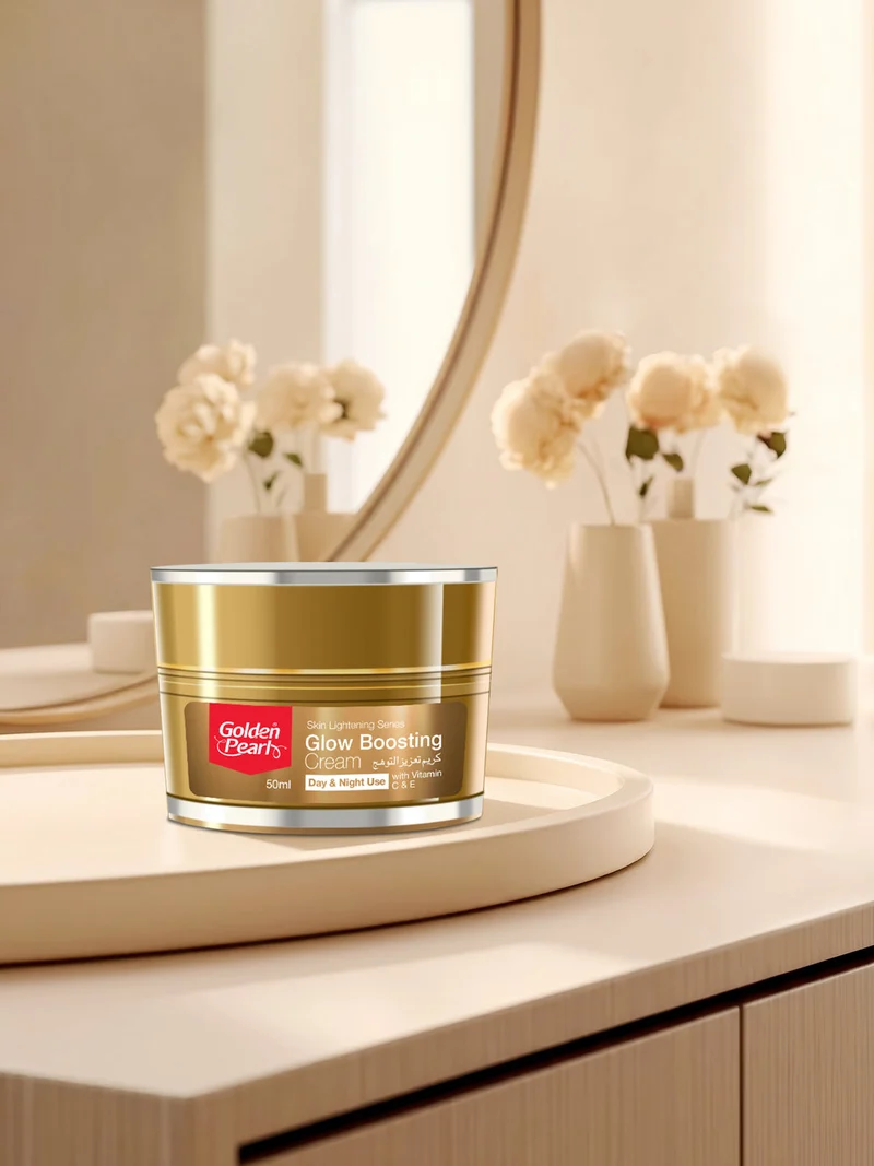 Golden Pearl Glow Boosting Cream (50ml) – Skin Lightening Series