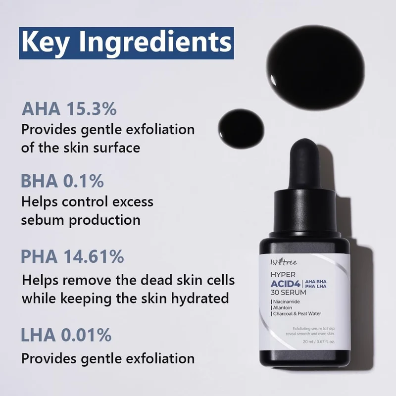 Isntree Hyper ACID4 30 Serum (20ml / 0.67 fl. oz.)
