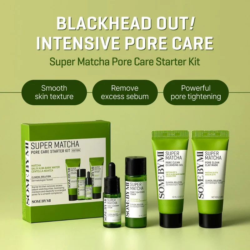 SOME BY MI Super Matcha Pore Care Starter Kit