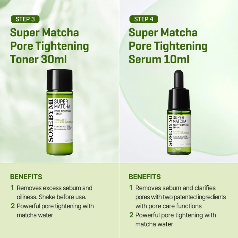 SOME BY MI Super Matcha Pore Care Starter Kit