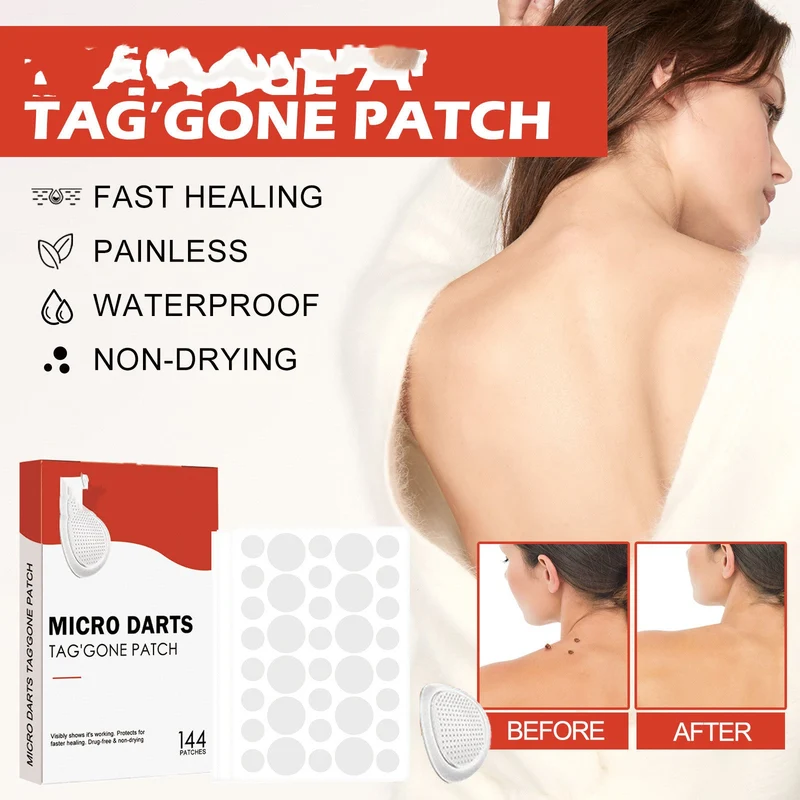 Micro Darts Tag 'Gone Patch (144 Patches)