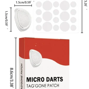 Micro Darts Tag ‘Gone Patch (144 Patches)