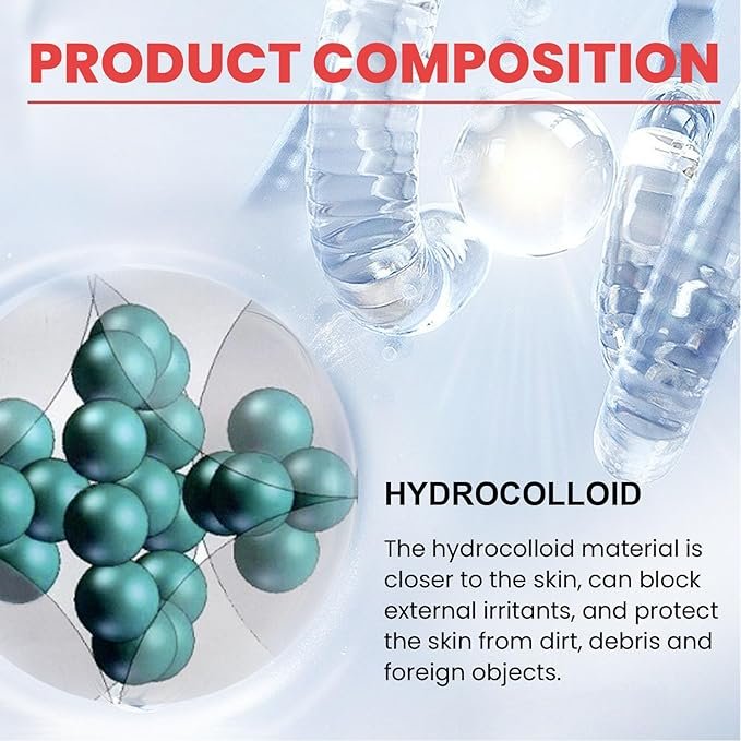 Hydrocolloid Acne Cover Patch (72 Transparent Patches)