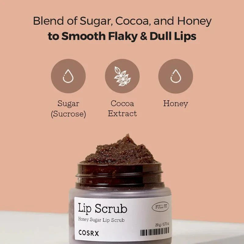 COSRX Full Fit Honey Sugar Lip Scrub (20g / 0.70 oz)