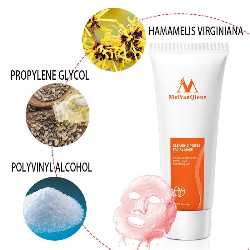 MeiYanQiong Cleaning Pores Facial Mask – Blackhead Removal & Pore Shrinking (40g / 1.4oz)