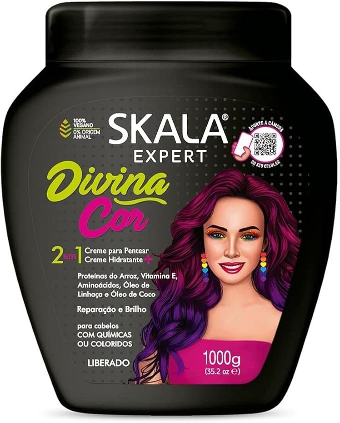 Skala Expert Divina Cor 2-in-1 Conditioning & Leave-In Cream (1000g / 35.2 oz)