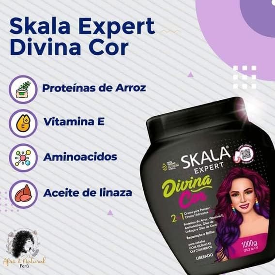 Skala Expert Divina Cor 2-in-1 Conditioning & Leave-In Cream (1000g / 35.2 oz)