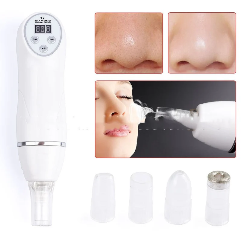 17 Diamond Microdermabrasion & Electric Pore Suction Beauty Device