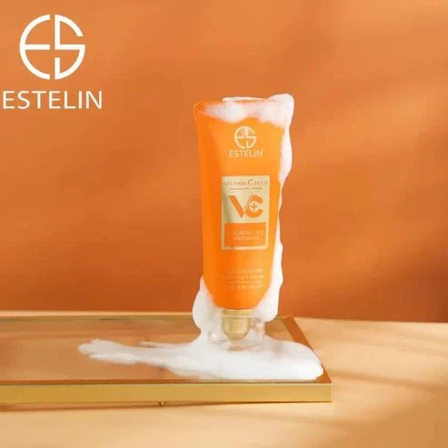 Estelin Vitamin C Brightening & Anti-Aging Skincare Set (4-Piece Set)