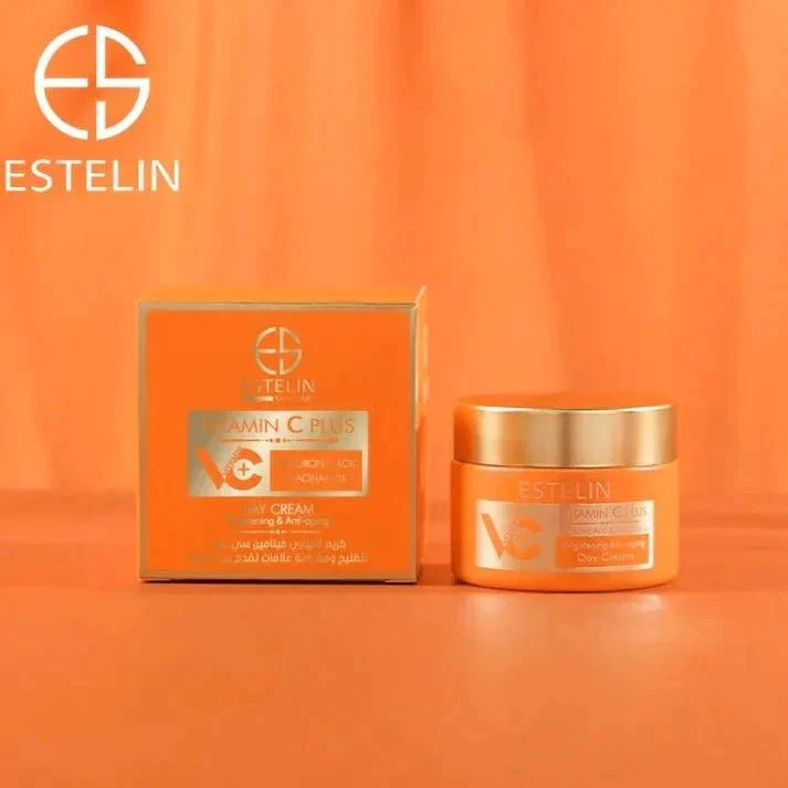 Estelin Vitamin C Brightening & Anti-Aging Skincare Set (4-Piece Set)
