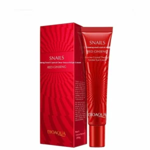 BIOAQUA Red Ginseng Snail Crystal Clear Smooth Eye Cream (20g)
