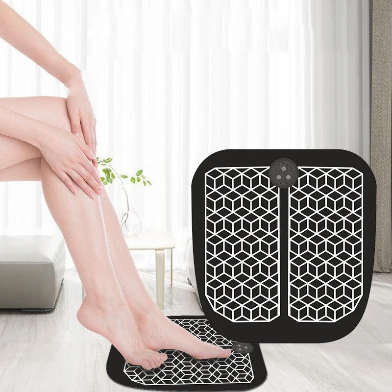EMS Multifunctional Foot Massage Pad – Electric Circulation Booster & Health Care Foot Mat