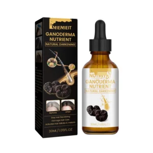NIENIEIT Ganoderma Nutrient Natural Darkening Hair Serum