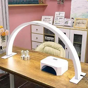 Salvia Half-Moon LED Nail Tech Desk Lamp