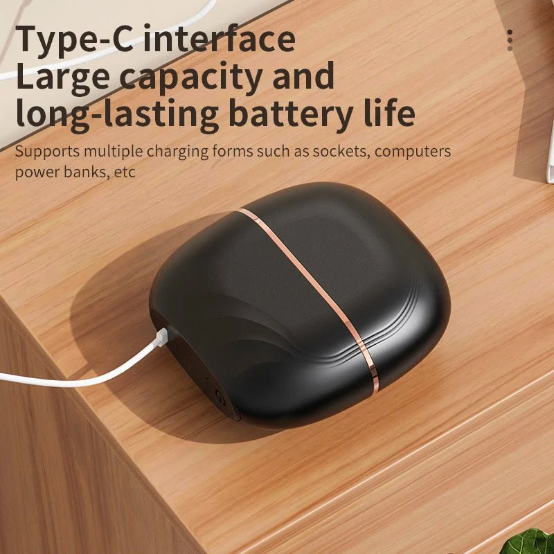 Mini Wireless Charging Hair Straightening Comb