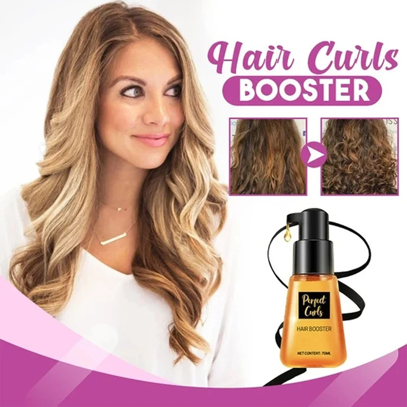 Super Curl Hair Booster Nourishing Hair Care Essential Oil Serum (70ml)