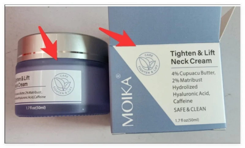 MOIKA Tighten & Lift Neck Cream (1.7 fl oz / 50ml)