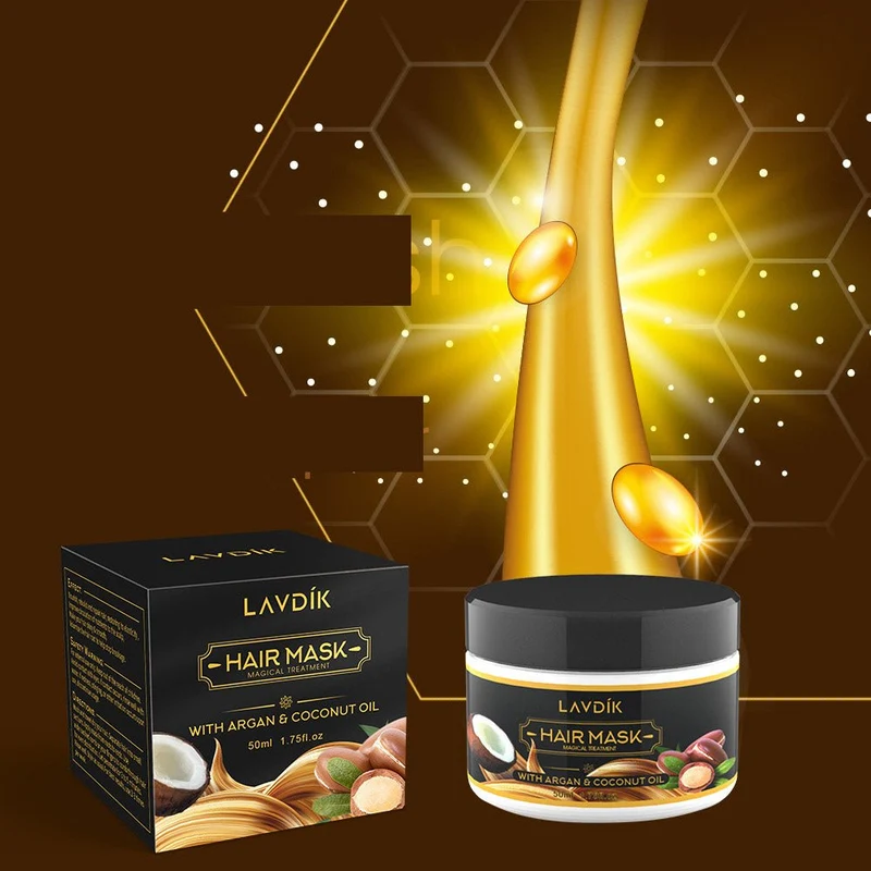 EELHOE Hair Mask with Argan & Coconut Oil