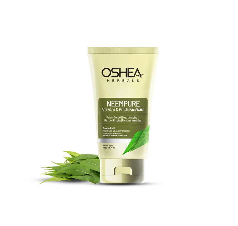 Oshea Herbals Neempure Anti Acne & Pimple Face Wash (150g)