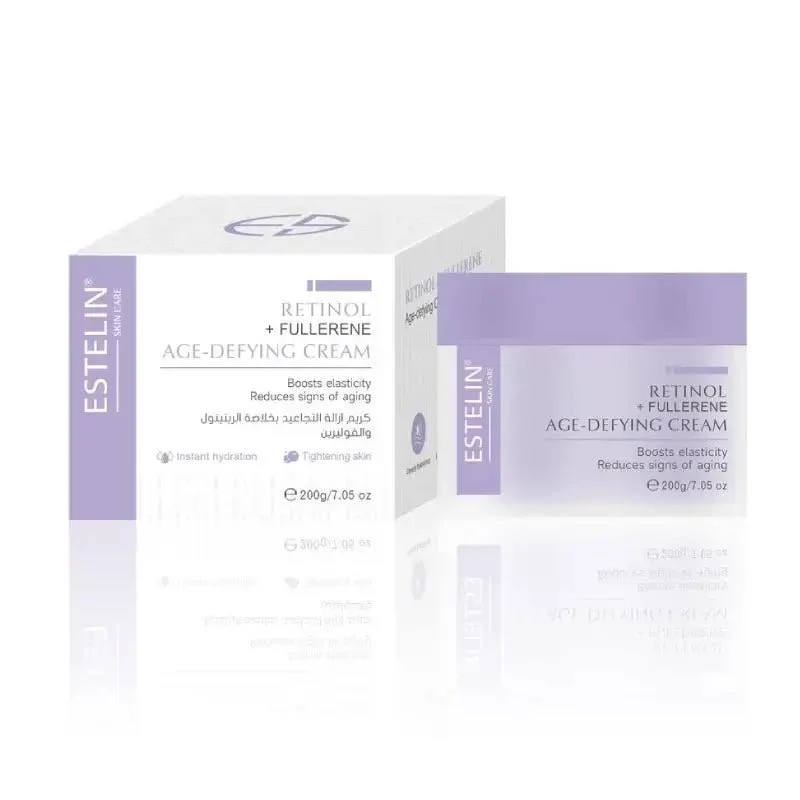 Estelin Retinol + Fullerene Age-Defying Cream (200g / 7.05 oz.)