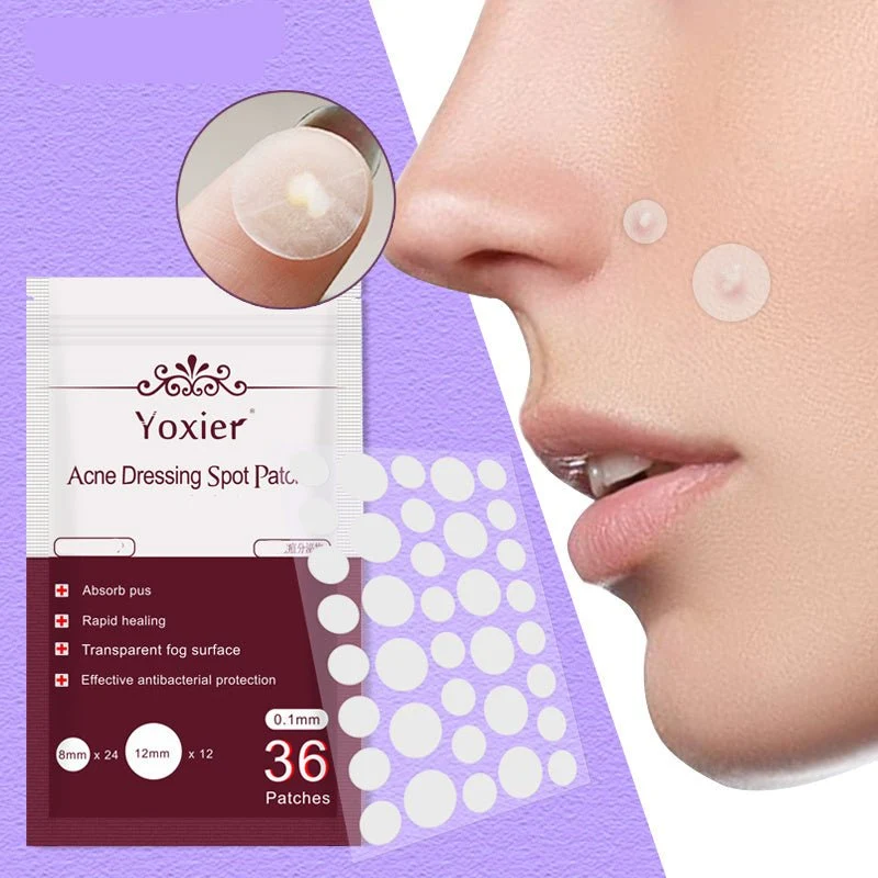 Yoxier Acne Dressing Spot Patch – Invisible Pimple Stickers (36 Patches)