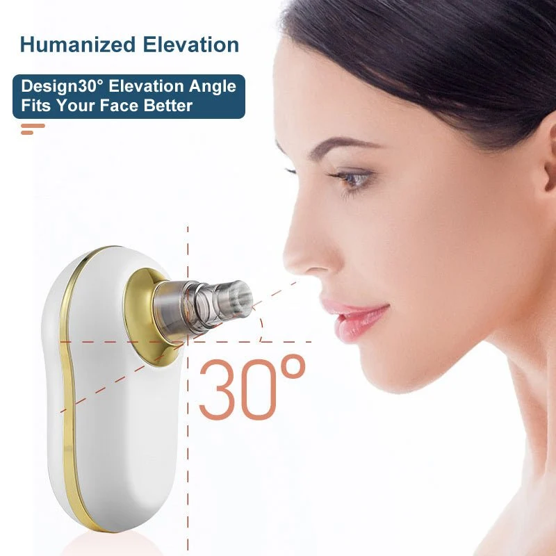 Electric Facial Pore Vacuum & Blackhead Remover Kit
